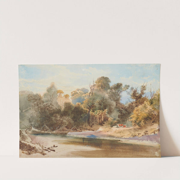 Pakuratahi, Upper Hutt Valley by Nicholas Chevalier