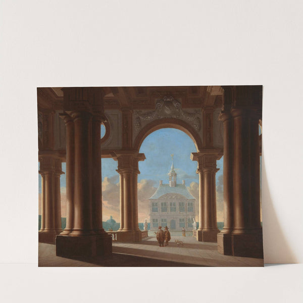 Palace Entrance - Architectural Study by Daniël de Blieck