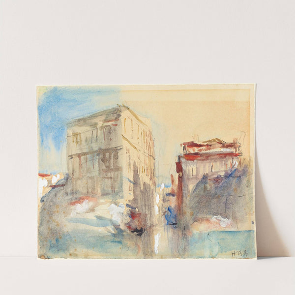 Palaces on the Grand Canal in Venice by Hercules Brabazon Brabazon