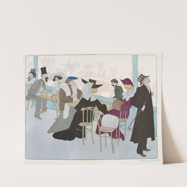 Palais de Glace. (1904) by Georges Goursat (Sem)