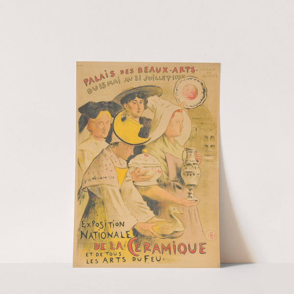 Palais des Beaux-Arts (Champs de Mars). Exposition Nationale de la Céramique 1897 (1897) by Etienne Moreau-Nélaton