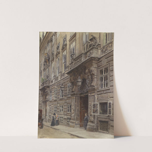 Palais des Prinzen Eugen in der Himmelpfortgasse (1910) by Ernst Graner