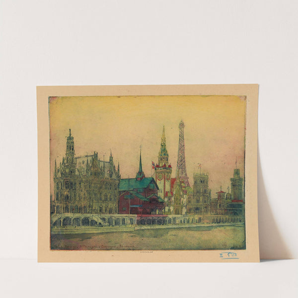 Palais d’Italie, de Norvège, d’Allemagne, d’Espagne et Roumanie by Pierre-Marcel Roy