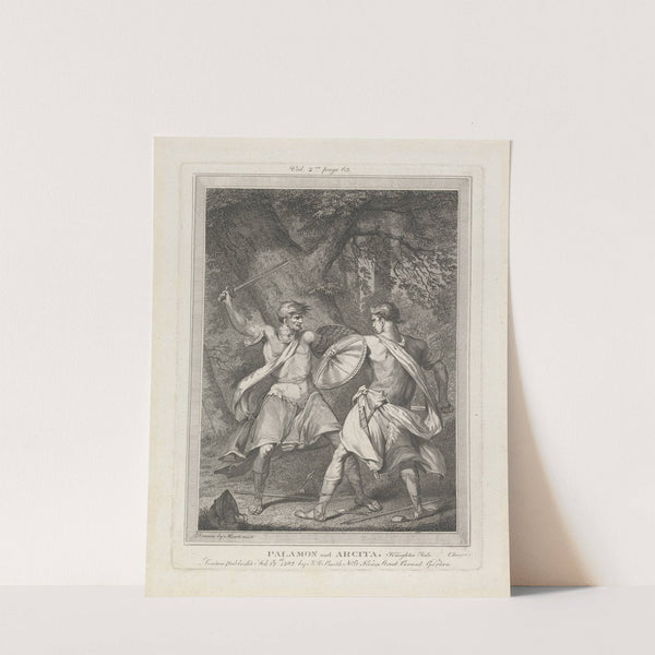 Palamon and Arcita, from ‘The Canterbury Tales’ by John Hamilton Mortimer