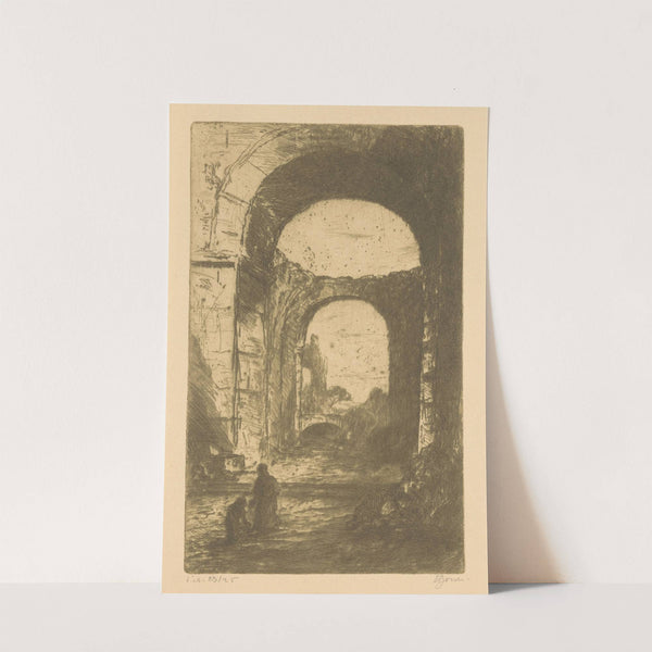 Palatijnsche ruïne in Rome (1873-1931) by Etienne Bosch