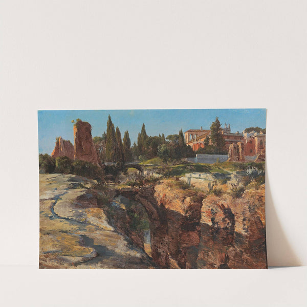 Palatin in Rom by Edward Theodore Compton