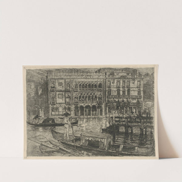 Palazzo ca d’Oro (1883) by Frank Duveneck