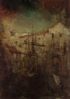 Palette; View of houses in an Italian city (1891)