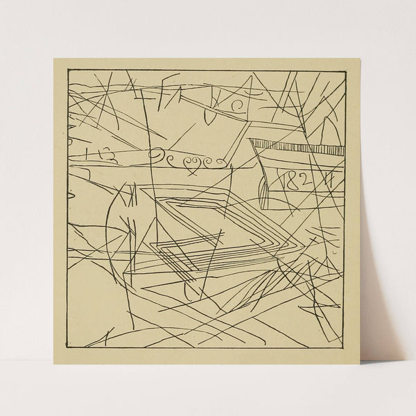 Palimpsest on Fairy rocks, Nova Scotia (1894) by Garrick Mallery