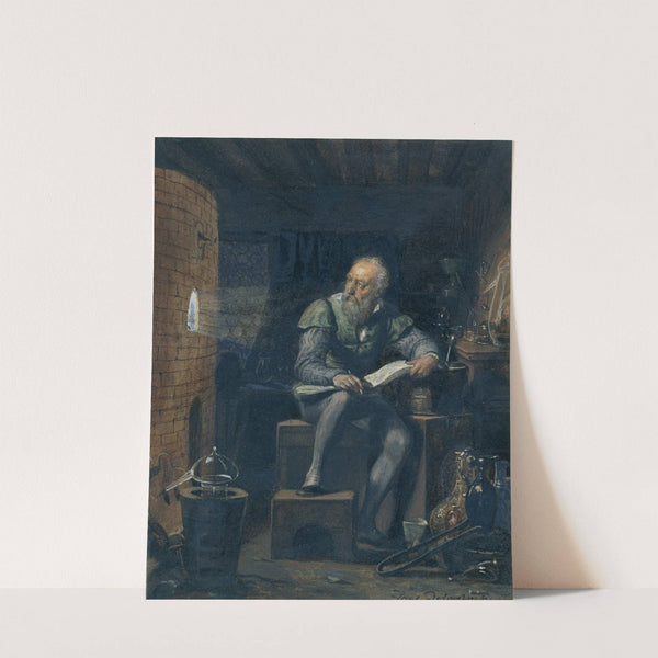 Palissy in his Workshop by Paul Delaroche