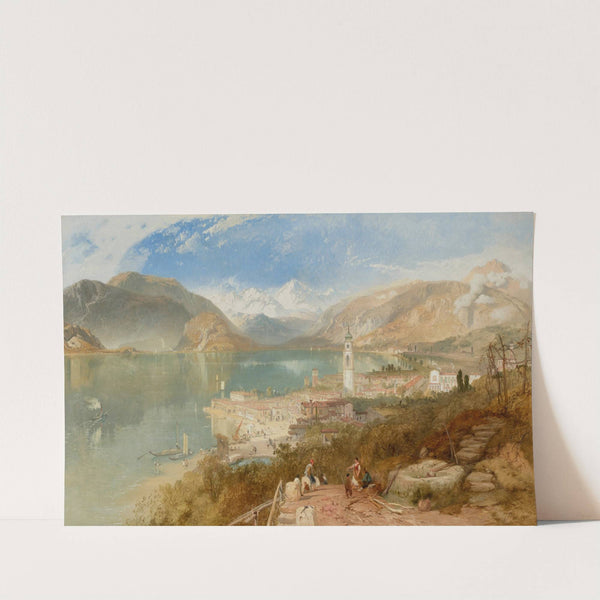 Pallanza on Lake Maggiore by James Baker Pyne