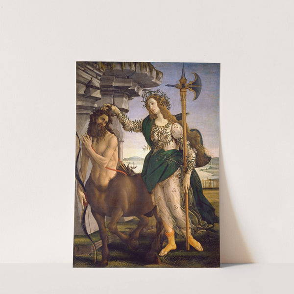 Pallas And The Centaur by Sandro Botticelli