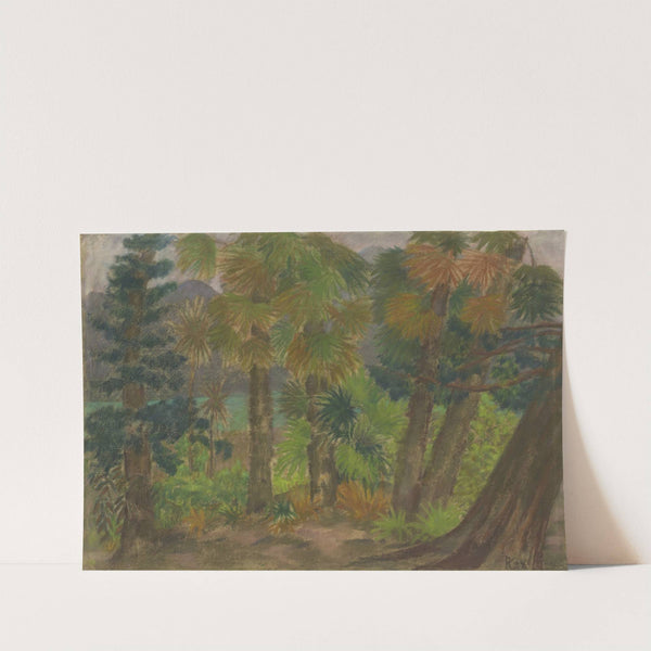 Palm forest by Pauline Kowarzik