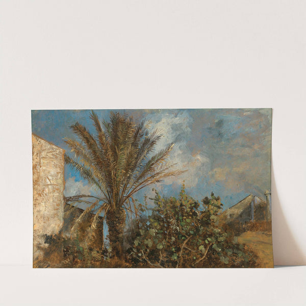 Palms in Corfu by Marie Egner