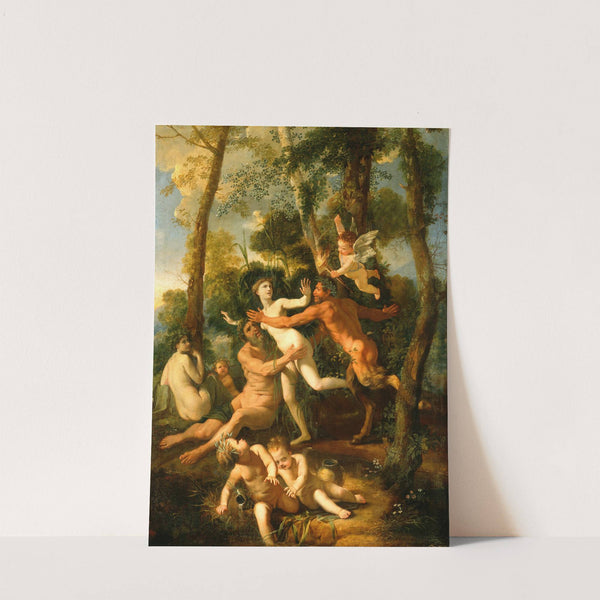 Pan and Syrinx (1637) by Nicolas Poussin