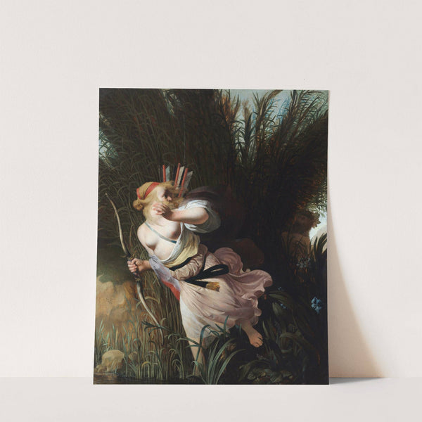 Pan and Syrinx (C. 1637 - C. 1640) by Caesar Van Everdingen