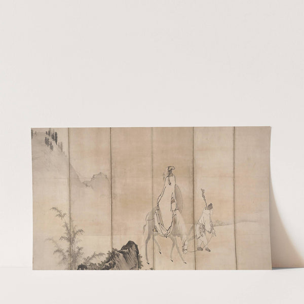 Pan Lang (Han Rō) (early 1600s) by Unkoku Tōgan