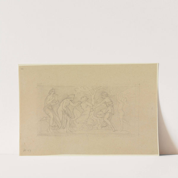 Pan, von den Nymphen gepeinigt by Moritz von Schwind