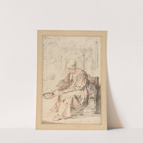 Pancake Woman by Cornelis Ploos van Amstel