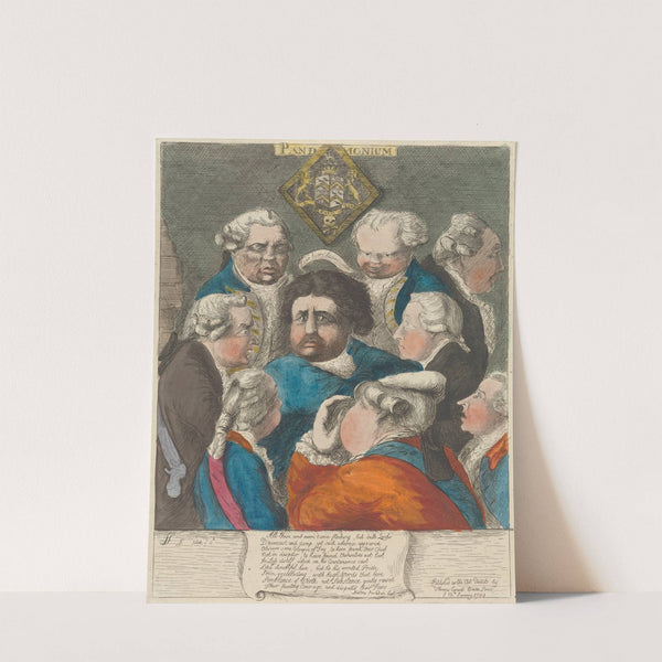 Much Ado About Nothing or Illustrations of Sayings Pl.2 (1828) by John Phillips
