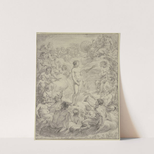 Pandora in Olympus (ca 1655) by Abraham van Diepenbeeck