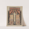 Panel - Cross and Drapes by American 20th Century