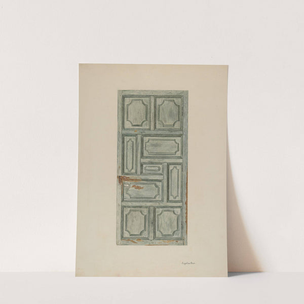 Panel Door by Angeline Starr