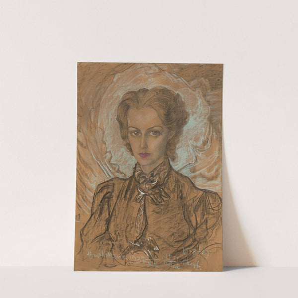 Pani Boreniakowa (Portrait Hermina Boreniok) by Stanisław Ignacy Witkiewicz