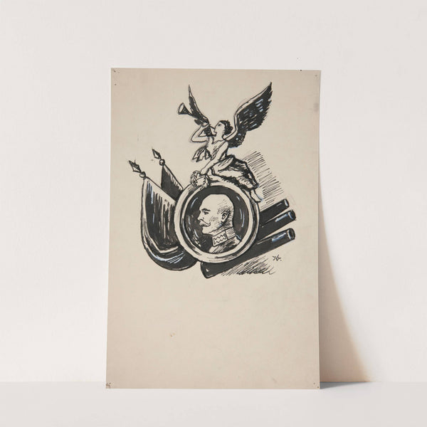 Panoplium z wizerunkiem cesarza Franciszka Józefa I by Ivan Ivanec