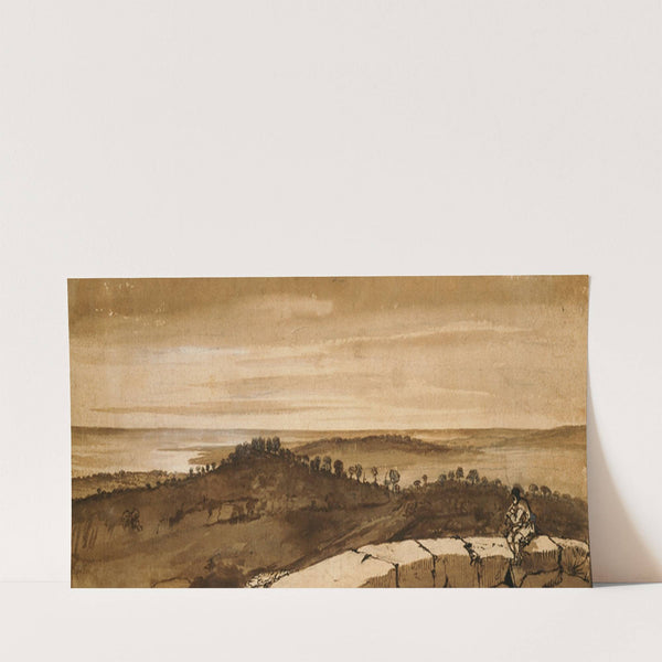 Panorama from the Sasso (1649-1655) by Claude Lorrain