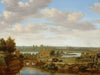Panorama near Arnhem with the Rhine Gate