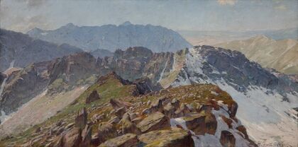 Panorama of the Tatra Mountains (1894)