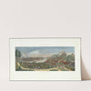Panorama von Prag Nach der Natur im Volksgarten aufgenommen (1840) by Vinzenz Morstadt