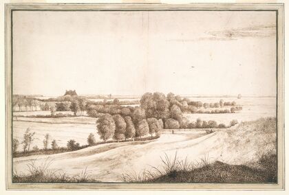 Panorama with a Country House before an Inland Sea