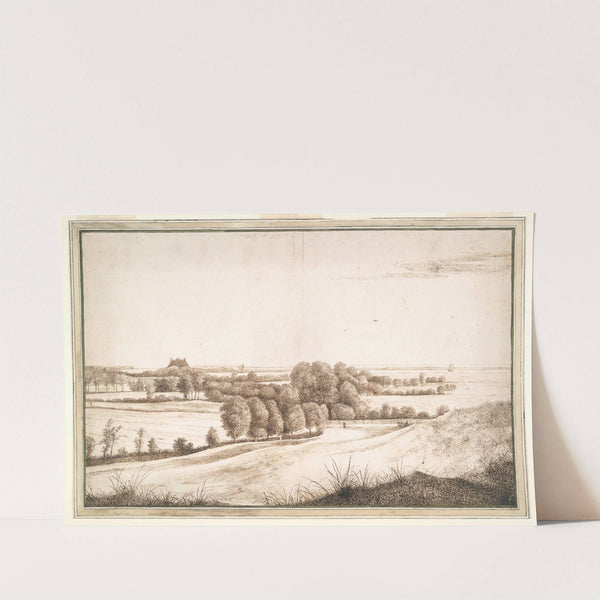 Panorama with a Country House before an Inland Sea by Cornelis Hendricksz. Vroom