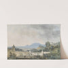 Panoramic View across a Terraced Park by Louis Gabriel Moreau