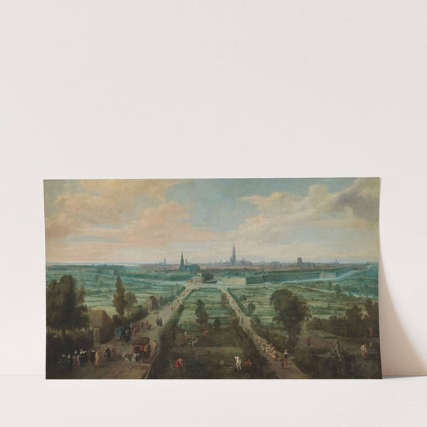 Panoramic View of Antwerp from the East (1636) by Jan Wildens