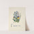 Pansies, violets, asphodel and hyacinth by Jane Elizabeth Giraud
