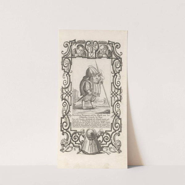 Pantaleon Bürgmann, auf der Wacht von der Schweitzer Guarde zu Rom, Pl. 15 (1710-1719) by Elias Baeck