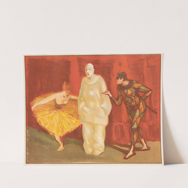 Pantomime (1898-1899) by Henri-Gabriel Ibels