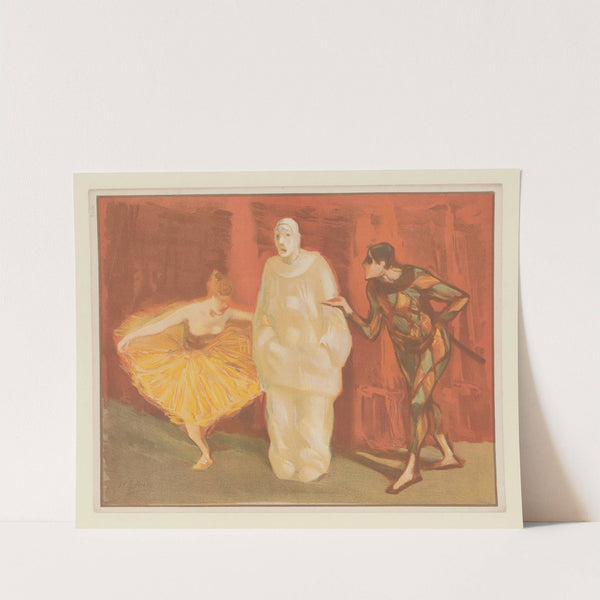 Pantomime (1898) by Henri-Gabriel Ibels