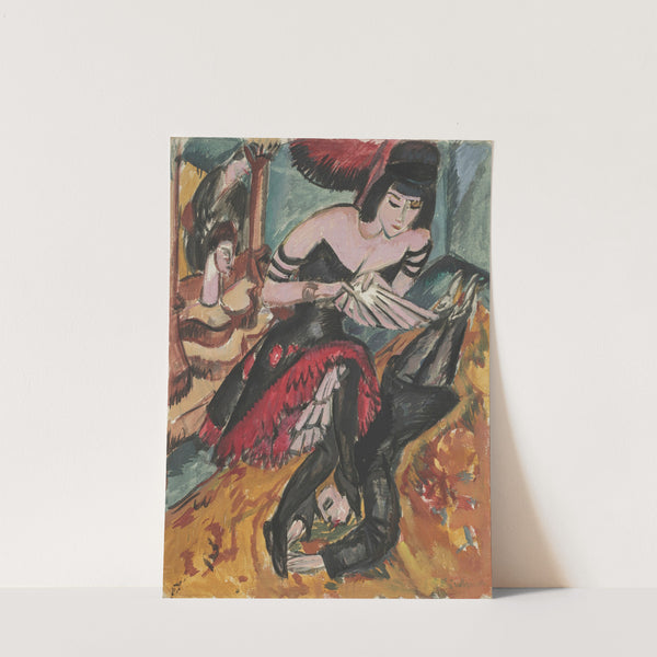 Pantomime Reimann; Die Rache der Tänzerin (1912) by Ernst Ludwig Kirchner