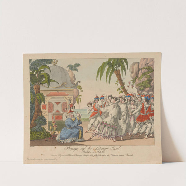 Signor Pugni’s ballet Eoline ou La dryade. No. 2, Mazurka d’extâse (1845) by John Brandard