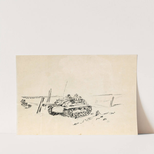 Panzer in Russland (before 1943) by August Kratzer