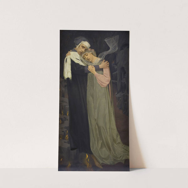 Paolo and Francesca by Harald Slott-Møller