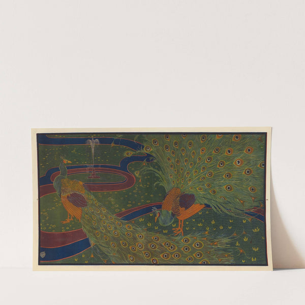 Paons (1897) by Louis Rhead