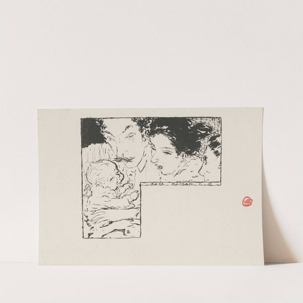 Papa, maman (1893) by Pierre Bonnard