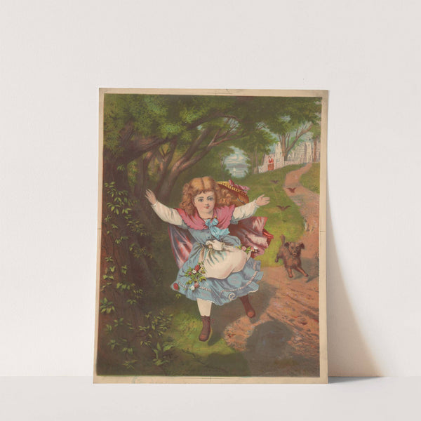Papa’s coming (1874) by Armstrong & Co. Lith.