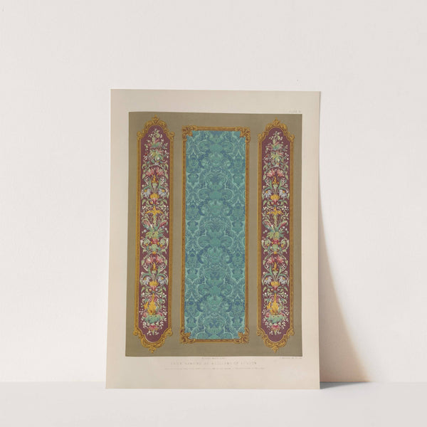 Paper hanging by Woollams of London by Matthew Digby Wyatt