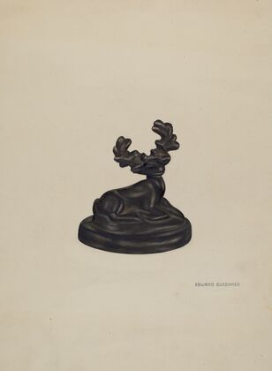 Paperweight (Deer)